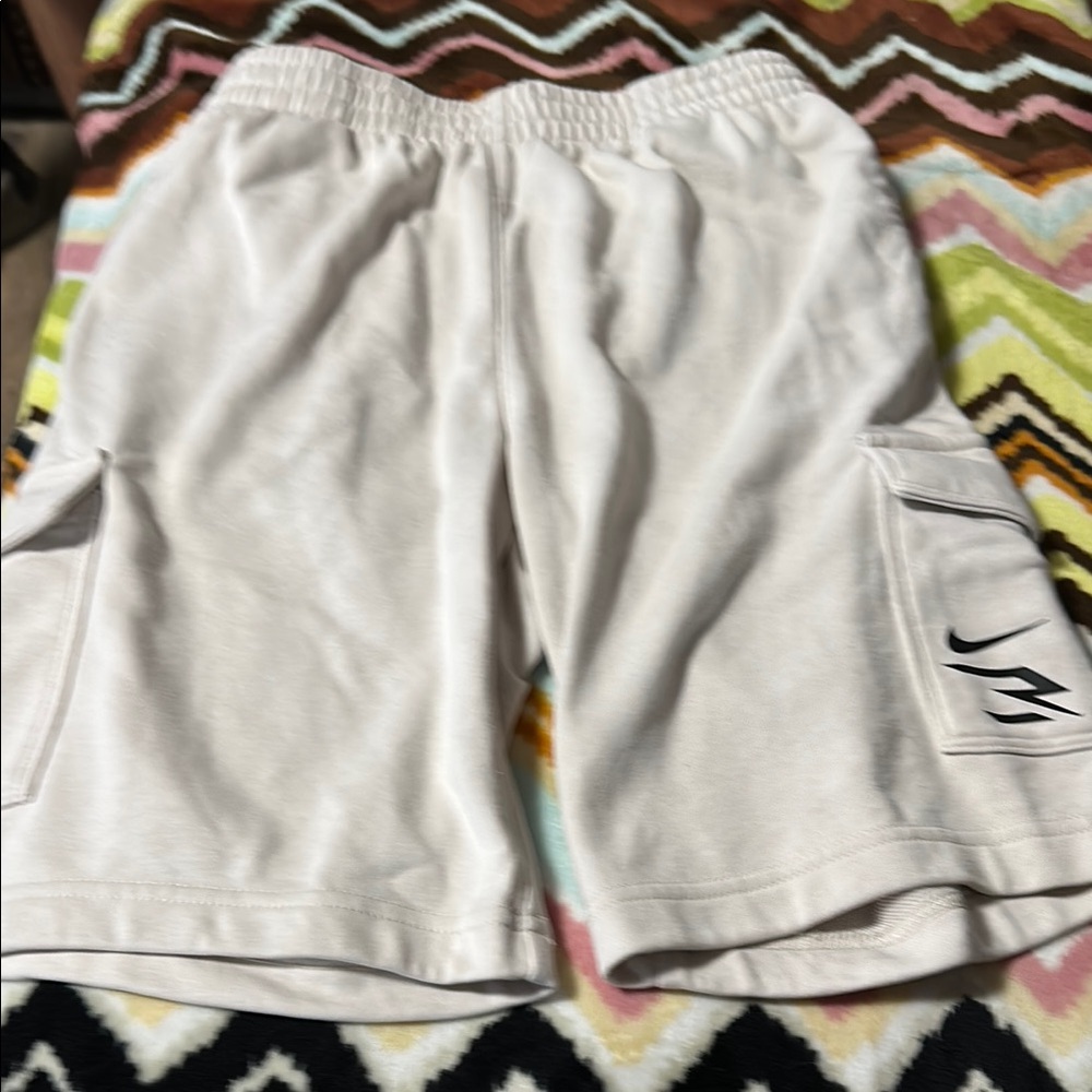 Nike Kids White Shorts